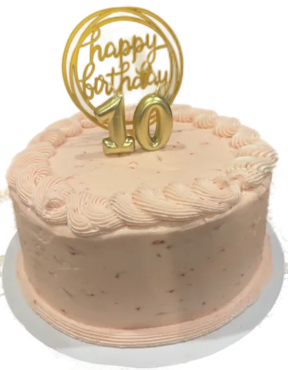 Pink Bliss Birthday Cake